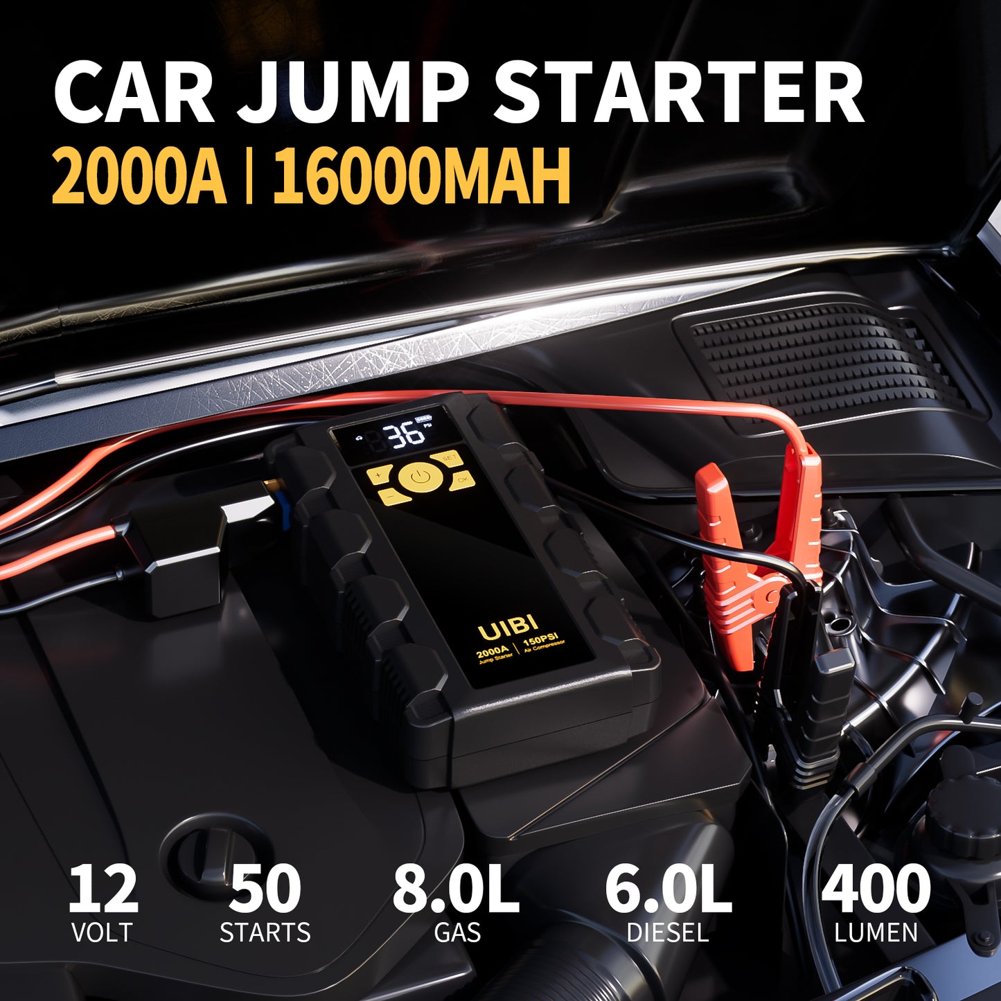 UlBl X5 Car Battery Jump Starter