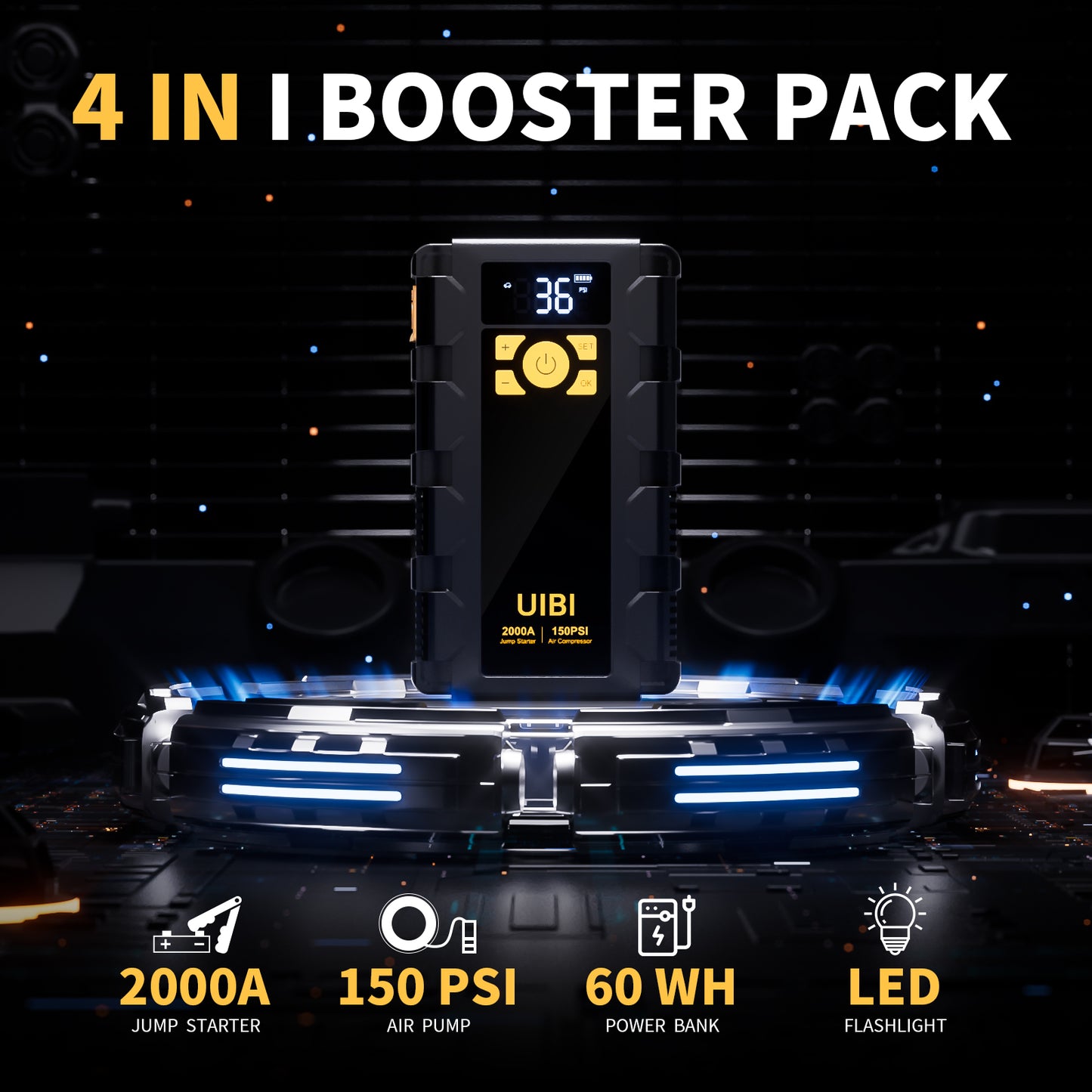 UlBl X5 Car Battery Jump Starter