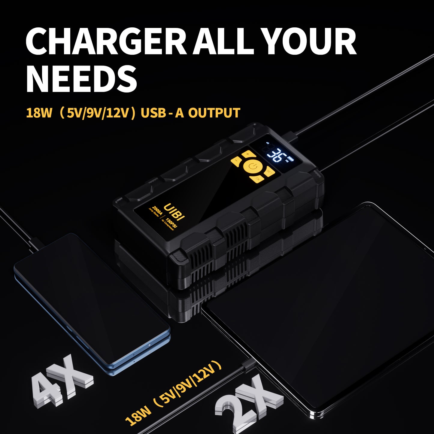 UlBl X5 Car Battery Jump Starter