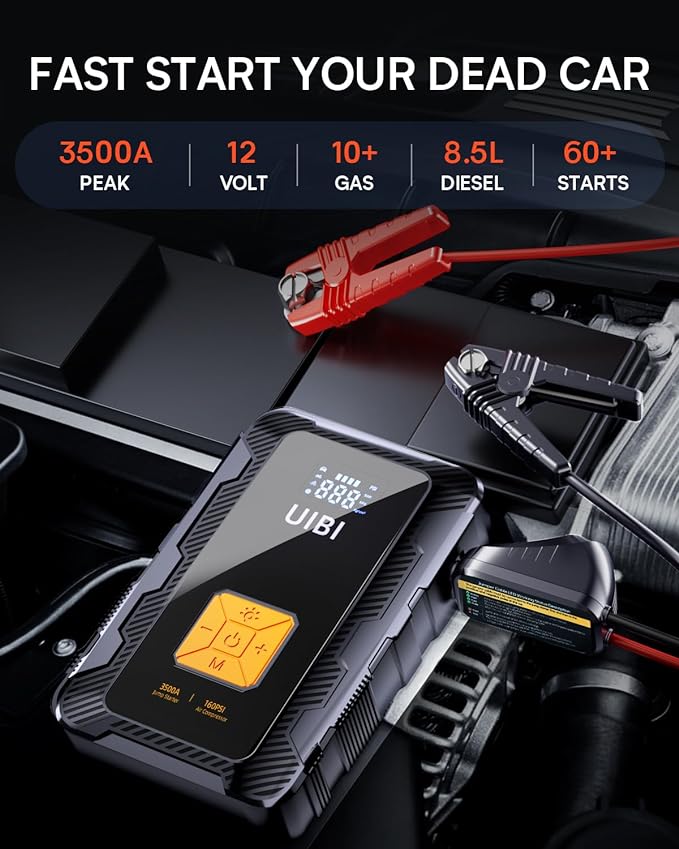 UlBl X7 Car Battery Jump Starter