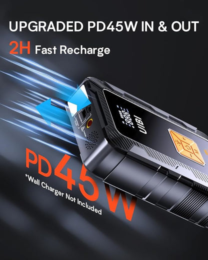 UlBl X7 Car Battery Jump Starter