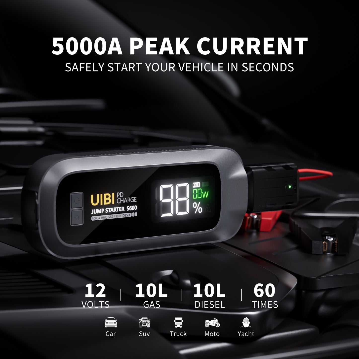 UIBI S600 Jump Starter